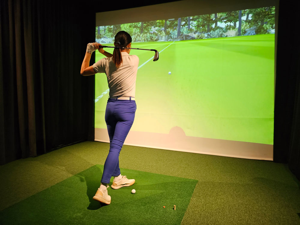 Golf Simulator Space